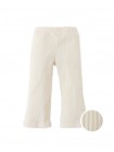 Plain Ribbed Flare Leggings