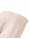 Plain Fitted Leggings with Lettuce-Edge Hem