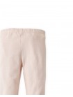 Plain Fitted Leggings with Lettuce-Edge Hem