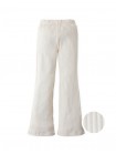 Plain Ribbed Flare Leggings