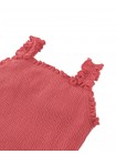 Fully Smocked Tank Top with Ruffled Strappy Sleeves