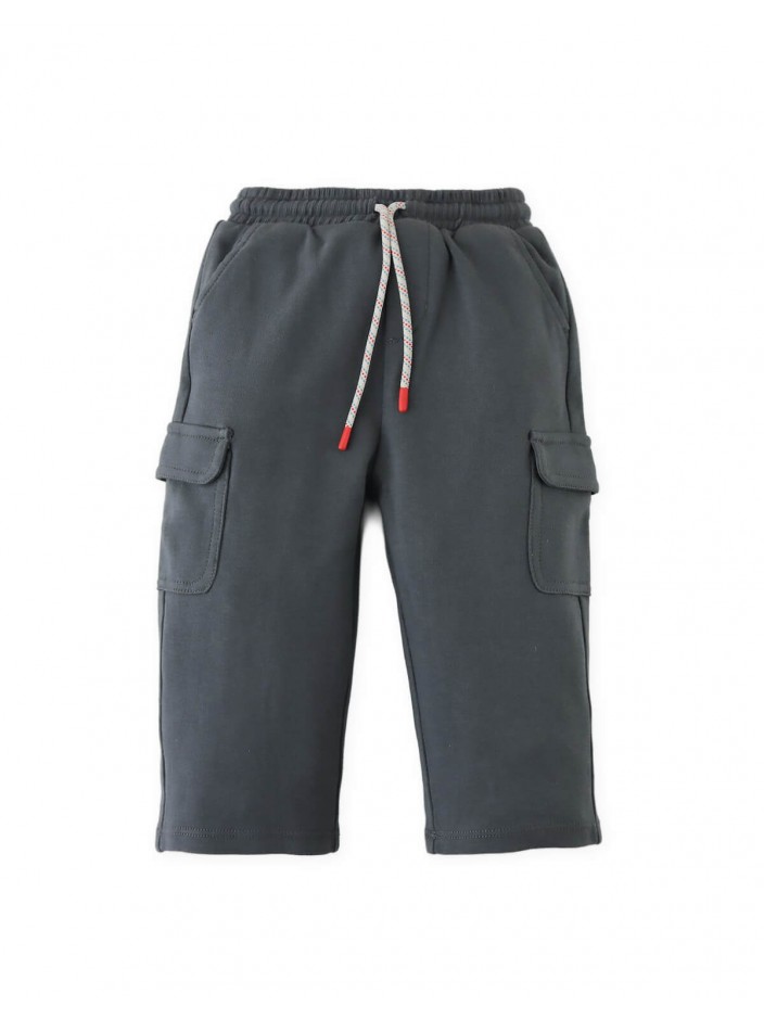 Interlock Jersey Pull‑On Joggers with Stopper Accent
