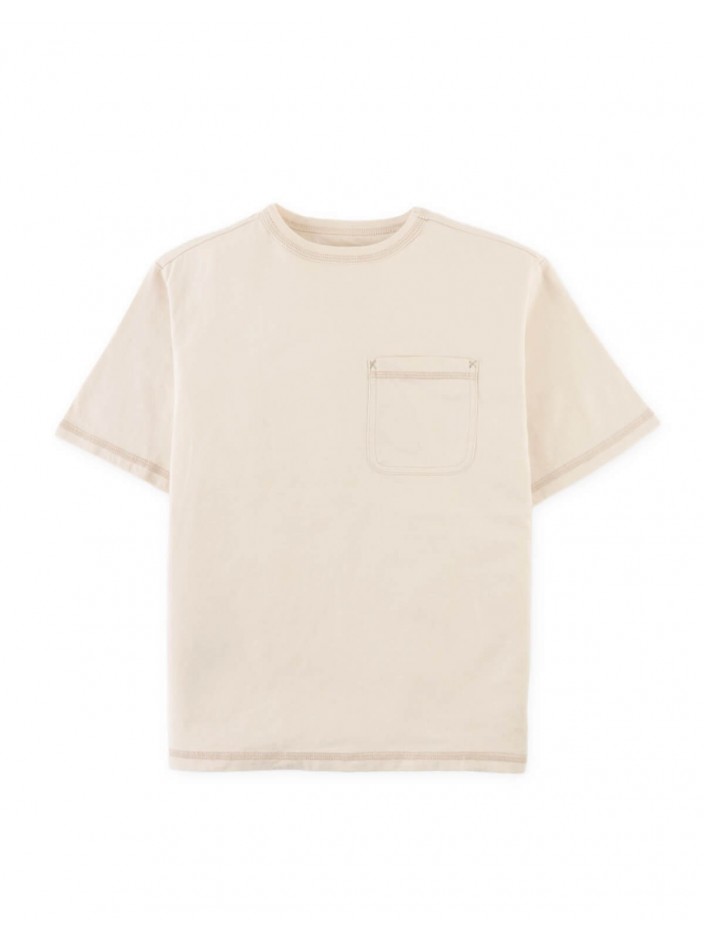 Large Pocket Tee with Tonal Spreader