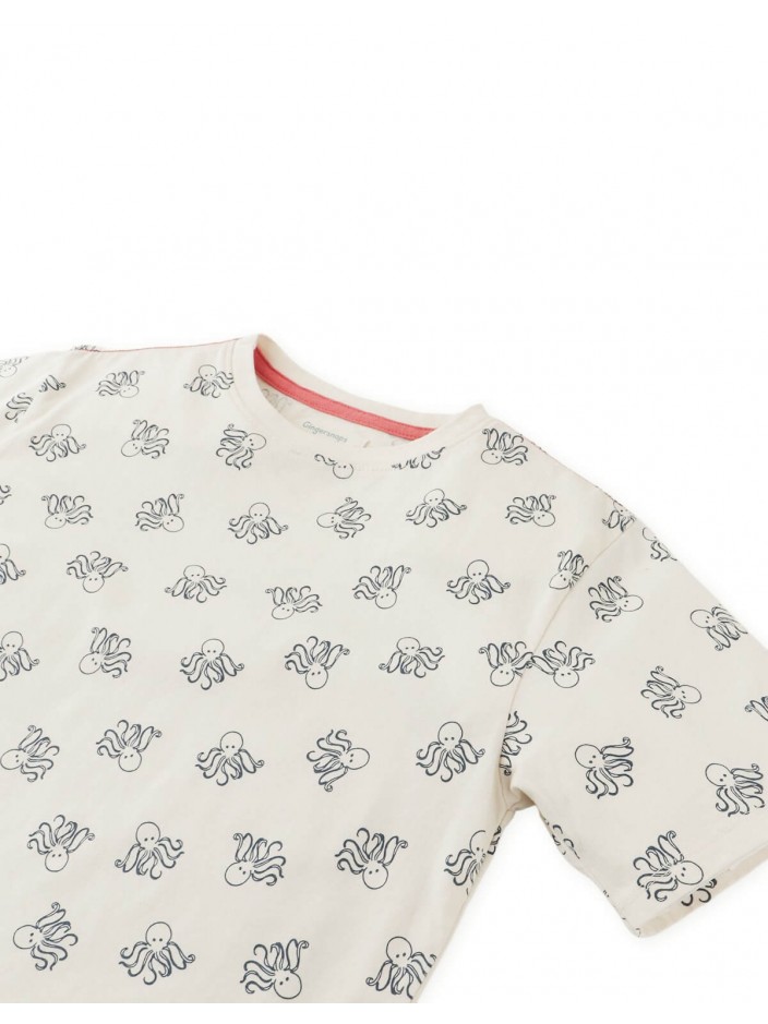 Octopus All‑Over Print Tee