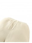 Textured Stripe Knit Drawstring Pull-On Shorts