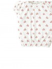 Floral Print Blouse with Contrast Stitching and Bow Ties