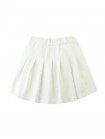 Plain Straight Pleated Skort
