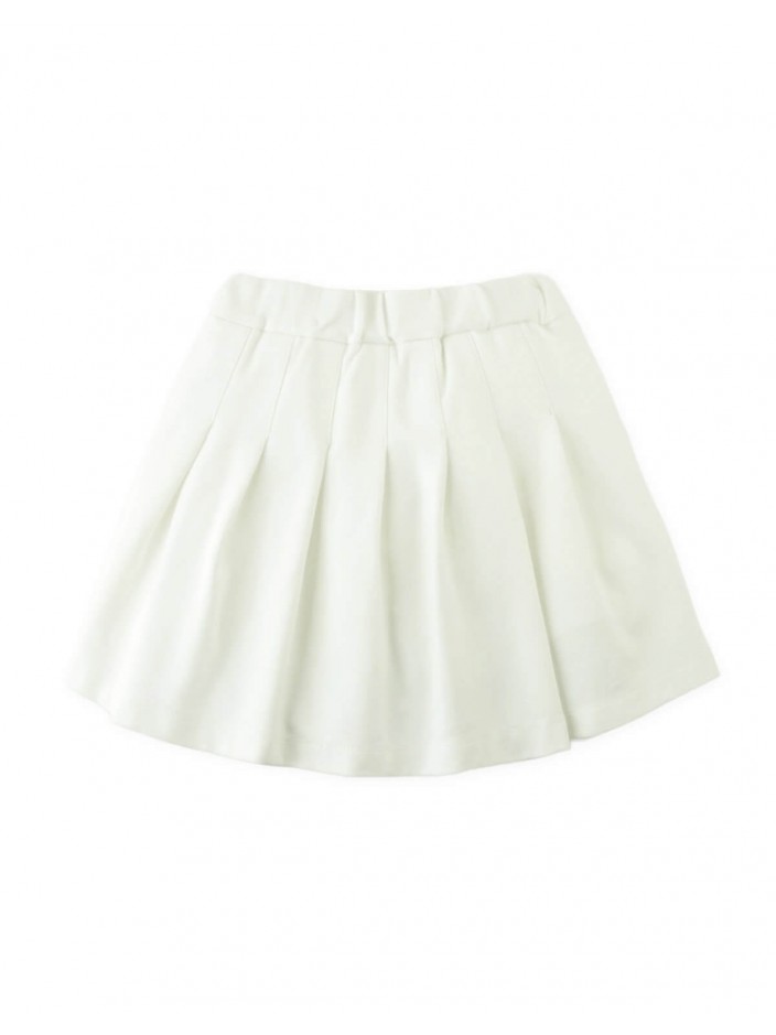 Plain Straight Pleated Skort