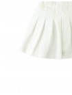 Plain Straight Pleated Skort