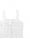Strappy Smocked Top with Button Placket