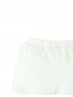 Jersey Shorts with Ruffles and Apple Embroidery