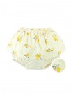 Cotton Eyelet Skort with Paperbag Waist
