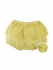 Bloomer Shorts with Garterized Waistband & Hem, Peplum Waist
