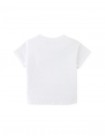 Graphic Tee with Amboy Cut and Fruits Spot Print
