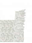 Ayla Smocked Daisy Print Top with Petal Sleeves