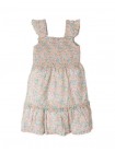 Cosima Floral Smocked Dress with Ruffle Sleeves
