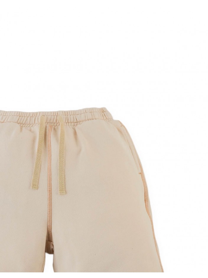 French Terry Drawstring Shorts with Spreader