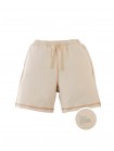 French Terry Drawstring Shorts with Spreader