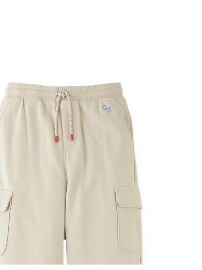 Interlock Jersey Pull-On Joggers with Stopper Accent