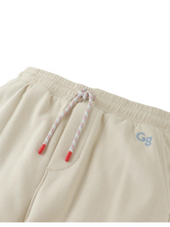 Interlock Jersey Pull-On Joggers with Stopper Accent