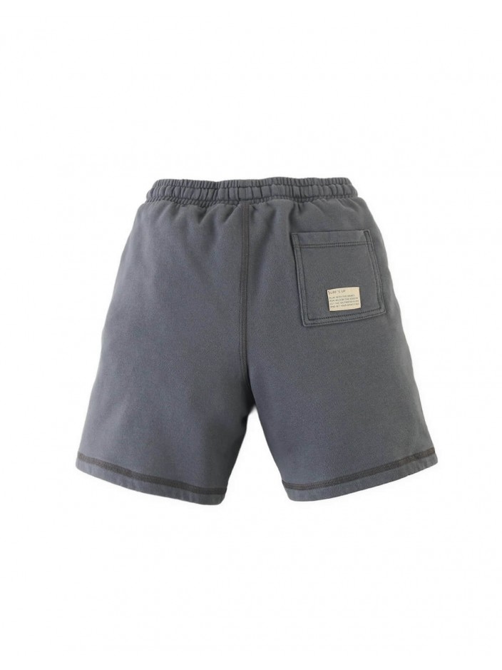 Fleece Drawstring Shorts with Spreader