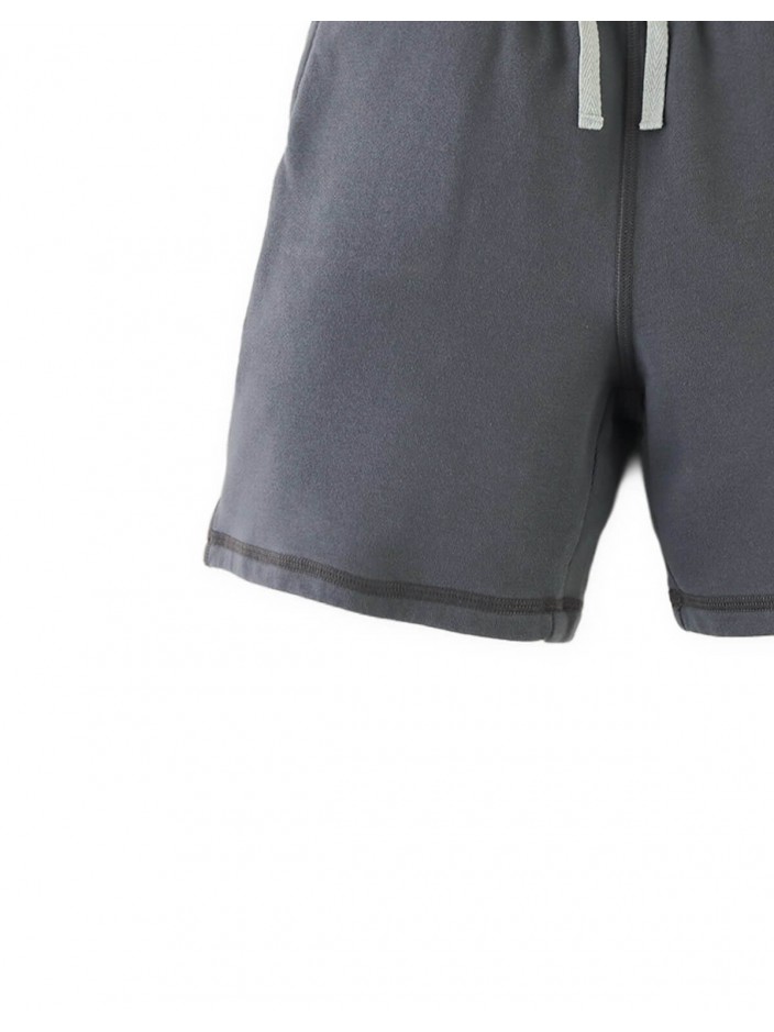 Fleece Drawstring Shorts with Spreader