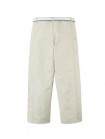 Ravi Twill Patch Pocket Pants with Printed Belt