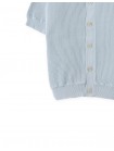 Jae Rib-Knit Button-Up Polo