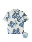 Rishi Floral Seersucker Shirt with Patch Pocket