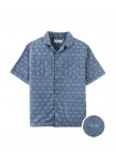 Ryu Sashiko-Inspired Woven Shirt with Patch Pockets