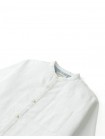 Akio Long-Sleeve Mandarin Collar Shirt with Patch Pocket