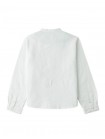 Akio Long-Sleeve Mandarin Collar Shirt with Patch Pocket