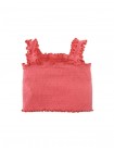 Fully Smocked Tank Top with Ruffled Strappy Sleeves