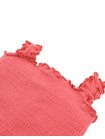 Fully Smocked Tank Top with Ruffled Strappy Sleeves