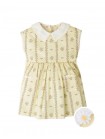Baby Madeline Floral Dress with Daisy Collar