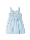 Baby Cove Gingham Dress with Heart Appliqué and Cross-Stitch Embroidery