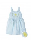 Baby Cove Gingham Dress with Heart Appliqué and Cross-Stitch Embroidery