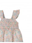 Baby Irene Smocked Floral Dress with Ruffle Sleeves