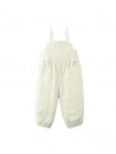 Baby Bianca Eyelet Jumpsuit with Lace Trim and Bow Ties