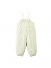 Baby Bianca Eyelet Jumpsuit with Lace Trim and Bow Ties