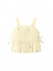 Baby Delia Embroidered Peplum Top and Shorts Set