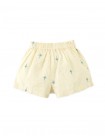 Baby Delia Embroidered Peplum Top and Shorts Set