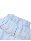 Baby Teagan Embroidered Tiered Skort