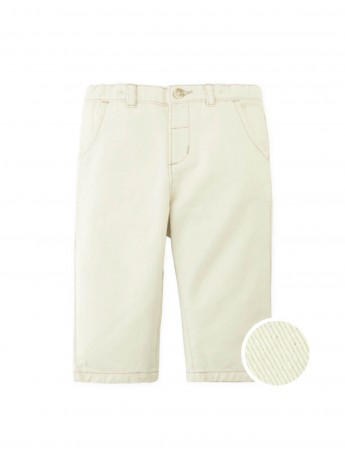 Baby Ren Twill Straight-Leg Pants
