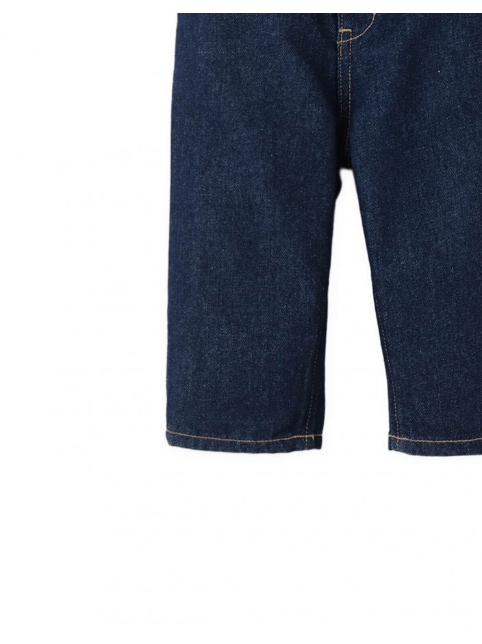 Baby Bowen Dark Wash Denim Tapered Pants