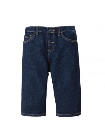 Baby Bowen Dark Wash Denim Tapered Pants