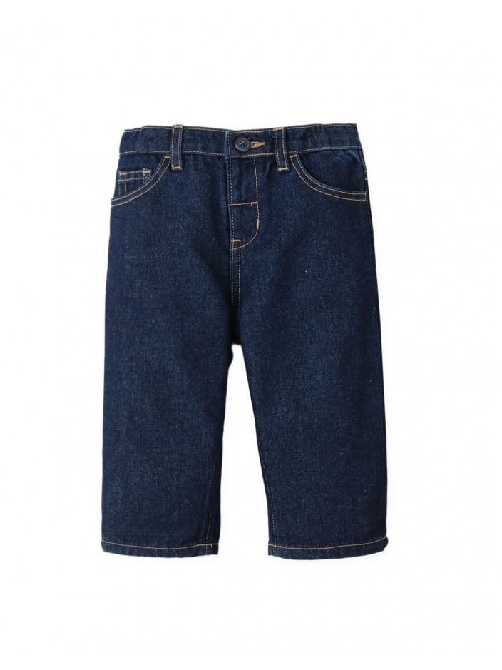 Baby Bowen Dark Wash Denim Tapered Pants
