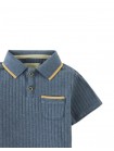 Baby Manu Ribbed Polo with Patch Pocket