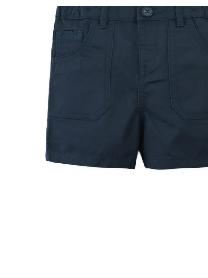 Baby Jin Twill Patch Pocket Shorts
