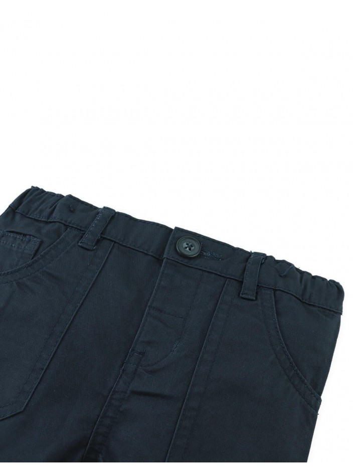 Baby Jin Twill Patch Pocket Shorts
